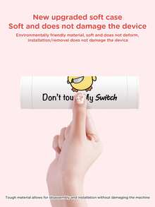 Aksesori Konsol Game Switch2 (2025), 1 buah Casing Pelindung Konsol Game Switch2/Switch Motif Bebek Kartun "Jangan Sentuh Switch Saya" // Slot Kartu Dock, Kompatibel dengan Pelindung Konsol Game Switch2/SwitchOLED/NS/Lite, Dengan Casing Dapat Dipasang Dock Pengisian Daya, Dapat Membuka Dudukan Konsol, Casing Kontroler Kiri/Kanan yang Dapat Dilepas 1 buah, Hadiah Terbaik untuk Pemain Switch - MultiWarna - View 5