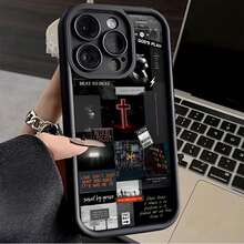 13 12 11 14 15 16 17 Pro Max A15 A13 A14 A12 A17 A54 A55 A72  12C 13C POCO X3 X6 Pro Note 12 13 14 Moto G04 G24 G14 G54 G22 G34 G84 Edge 60 PRO Lion And Cross Silicone Anti-Impact Case Free Shipping, 24h Delivery - J1 - 查看 1