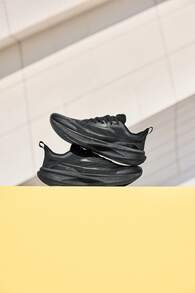 Sepatu Lari XTEP Hitam Modis dan Serbaguna untuk Pria - Hitam - View 2