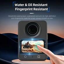 Pelindung Layar Kaca Tempered Anti Gores untuk Kamera Panorama DJ* Osmo 360, Film Pelindung Tahan Lama, Aksesori Kamera Praktis untuk Perjalanan, Olahraga, dan Perekaman Harian - View 4