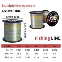 Senar Pancing PE Kepang Multi-Warna BKUMAN X16, Senar Dyneema Tahan Abrasi dan Tahan Lama, Cocok untuk Memancing di Air Tawar dan Air Asin - MultiWarna - View 4