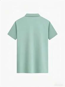 3件組時尚百搭男士夏季 Polo 衫，透氣舒適短袖上衣，休閒商務 Polo 衫，戶外上衣 - 彩色 - 查看 3