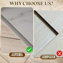 1pc 1m/39.37inch T-Shaped PVC Flooring Transition Strip - Easy Installation,Durable Threshold Seal For Hardwood & Laminate Floor - A - View 6