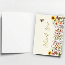 Thank You Card; Thank You Card With Envelope; Ideal For Baby Showers, Weddings, Teacher's Day, Graduation Ceremonies, Business Occasions, Festivals, And Christmas; Perfect Teacher's Day Thank You Gift - B - View 4