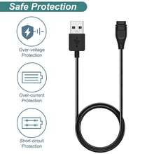 1 pieza Cable de carga compatible con COROS Pace 3/Pace 2/Apex 2 Pro/Apex 2/Apex/Vertix 2/Vertix Reloj deportivo inteligente Cable de carga de repuesto Interfaz USB - Ver 3