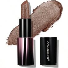Lpiz Labial Cafe Brillo MetLico, Labiales Lustrous, Brown Lipstick Labios De Sculpted Hidratante, Frmula Cremosa Ligera y Suave para Labios Hidratados, No Pegajoso 03 GILDED COCOA - 03 CACAO DORADO - Ver 2