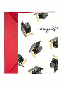 Unique Graduation Card, You Did It! Funny Graduation Card, Suitable As A Gift For Classmates And Teachers, Card With Envelope, Suitable For School, Student Graduation, Congratulations And Party, -Daughter And Son Card--Perfect Graduation Gift For High School Graduates, Blank Inside For Writing - B - View 3