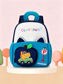 Cute Cartoon Style Mini Backpack, Unicorn Design Student Backpack, Rainbow Color Student Backpack, Adorable Cartoon Student Backpack, Girls Shoulder Bag, Student Backpack - Multicolor - View 12