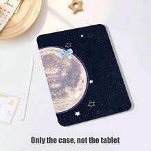 1件翻蓋式桌面保護殼，附筆槽，星球、星星與藍色蝴蝶結圖案，360度旋轉支架，內建筆槽，相容於 Honor 8/9/10, Honor X8/X8A/X9/X8Pro/X9Pro/X9A/V8 Pro/GT 11.5inch, Matepad Pro/Matepad SE 11/Matepad 11, Apple 10th Gen/ 11 2025 (A16), A9/A9+/A11/S11/S10 FE+ 及其他熱門機型 - 款式4 - 查看 4