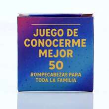 Get To Know Me Better Card Game Spanish Version Juego De Conocerme Mejor Suitable For Friends, Family, New Couples, New Friends - Teal Blue - View 6