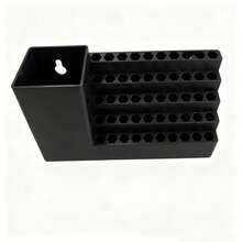 50-Slot Heavy-Duty Plastic Screwdriver Bit Organizer With Hexagonal Top & Tower Storage - Wall-Mountable Drill Bit Case For 6.35mm/2.5" Bits, Plastic Desk Organizer For Tool Storage And Repair Station, Hanging Tool Rack - View 17