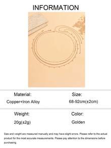 3pcs/Set Minimalist Elegant Gold Disc Multi-Layer Chain Waist Chain, Simple All-Match Versatile Style Women's Waist Jewelry Accessory, Suitable For Daily Wear, Summer Vacation, Date, Party, Music Festival, Disc Chain Cut By Length, Number Of Sections Uncertain - Gold - View 5