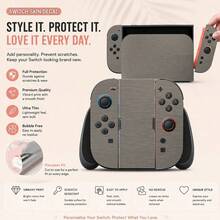 Pattern Fashion Creative Protective Film, Say Goodbye To Scratches, Bare-Handed Feel Sticker Suitable For Switch 2 Controller Body, Controller Creative Protective Film - View 1