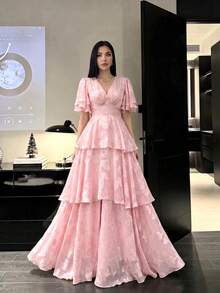 Women Plus Wedding Other Wear - Rusty Rose - View 4
