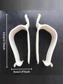2pcs Toilet Seat Stabilizer, Anti-Wobble Anti-Slip Fixing Accessories, Universal Alignment Clips For Kitchen And Bathroom, Stable Bathroom Accessories For Home, Apartment And Rental - 2 - View 9