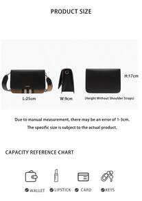 Burberry Mackford Classic Checkered Ladies Shoulder Crossbody Bag 80840251 - Black 80840251 - View 10