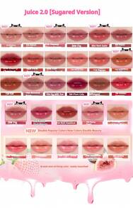 Rom&Nd Juice Lip Gloss 2.0 Sugar Added Tint 3.5g 水感不乾澀漸層全遮蓋亮澤唇彩 - 08 - 查看 3