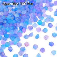 100顆 8mm 壓克力玫瑰花雙色散珠 DIY 手作珠飾配件材料 - diy玫瑰雙色珠 - 查看 16