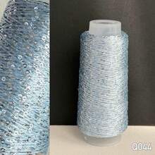 50g Sequin Yarn Shiny Sequin Thread For Hand-Knitting, Handcraft DIY Clothing, Bags, Hats And More - Multicolor - View 36
