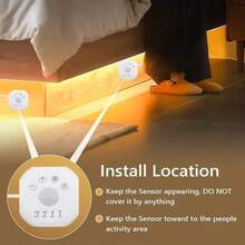 LQHZMYY 1-5m LED Motion Sensor Light Strip With Human Body Sensor Switch, Neon Chasing Flowing Water Effect, Flexible Strip, 3000K/6000K Optional, Light Flowing Meteor Effect, Chasing Light With USB Interface, Suitable For Staircase Chasing Light, Corridor Flowing Light, Balcony, Indoor/Outdoor Use, Modern Lighting Design|Flexible Neon Light Flexible Strip|Staircase Light - Induction Flowing Water Neon Lights - View 7