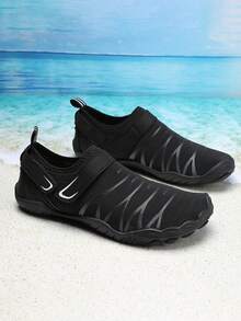 New Men Water Shoes Quick Dry Non-Slip Five Finger Shoes Outdoor Upstream Wading Swimming Barefoot Aqua Shoes Lightweight Sneakers - Black - View 10