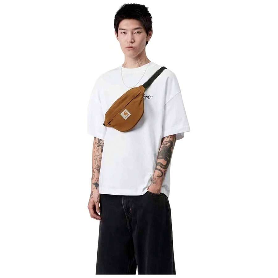 Carhartt Wip Waist Bag I031476-HAMBRW For Man In Color Brown - Brown - View 1