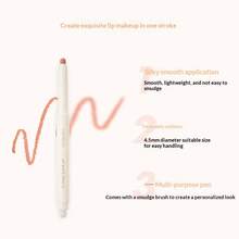 Rom&Nd Lip Mate Pencil Silky Smooth Lip Liner Tahan Lama Serbaguna Riasan Bibir K-Beauty - susu panggang lembut - View 1