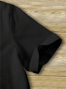 Short-Sleeved T-Shirt For Boys - Black - View 4