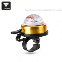 TOSUOD Aluminum Rotating Bike Bell For Mountain Bicycles. Durable Alloy Construction, Easy Twist Operation With Loud Clear Chime, Practical Accessory For Daily Commuting And Off-Road Cycling. - Multicolor - View 15