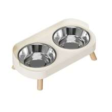1pc Customized Pet Feeder 2-In-1 Water And Food Dispenser, Stainless Steel Non-Slip Double Bowl, Easy To Clean Multiple Color Options Pet Bowl Gift Customization Accessories - Multicolor - View 12