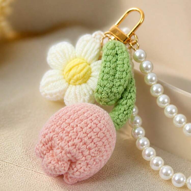 Bff Crochet Keychain