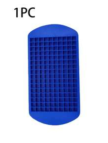 1PC 160 Grid Silicone Ice Cube Tray, Mini Ice Cube Mold, Portable Ice Maker, Suitable For Making Ice Cubes, Cocktail Ice Balls, Applicable For Home, Bar, Essential Kitchen Gadget For Home, Summer Kitchen Tool, Kitchen Accessory, Travel Essential. - Multicolor - View 14