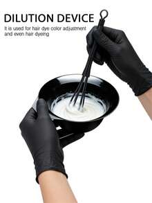 8pcs/Set Professional Hair Dye Tool Kit, Includes Hair Dye Brush, Hair Dye Bowl, Hair Dye Comb, Hair Dye Paste Mixing Stick, Hair Dye Gloves, Suitable For Professional Hair Salon Use And Personal Home Use, Hairdressing Accessories, Hair Care Products, Hairdressing Tools, Hairdressing Supplies, Barber, Hairdressing Accessories - Multicolor - View 5