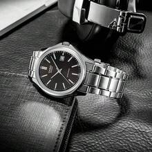 Casio Elegant Business Men's Quartz Watch, Steel Band Date Waterproof Design, Versatile Work Commute Style - one-size - View 11