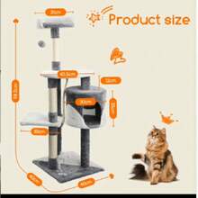 Cat Trees & Condos - Grey - View 2