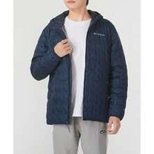 Columbia Men's Outdoor Sportswear Warm And Casual Hooded Down Jacket  WE6610464 - Blue - View 8