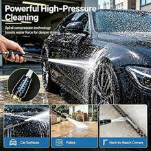 High Pressure Washer Nozzle Direct Spray Gun With 3 Spray Modes, Adjustable Heavy Duty Water Pressure Cleaning Nozzle With High Pressure Water Gun, Suitable For Car, Bicycle, Window Cleaning - View 6