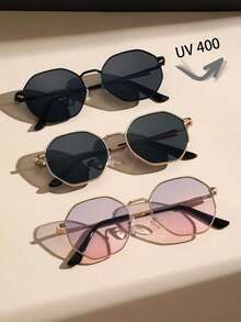 3pcs Black, Gold, Grey and Pink Combination
