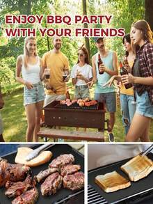 Heat Resistant BBQ Grill Mat Fire Pit Mat Flame Resistant Outdoor Ground Mat Grill Tray Deck Patio Lawn Flame Retardant Heat Resistant - 30*40 - View 8