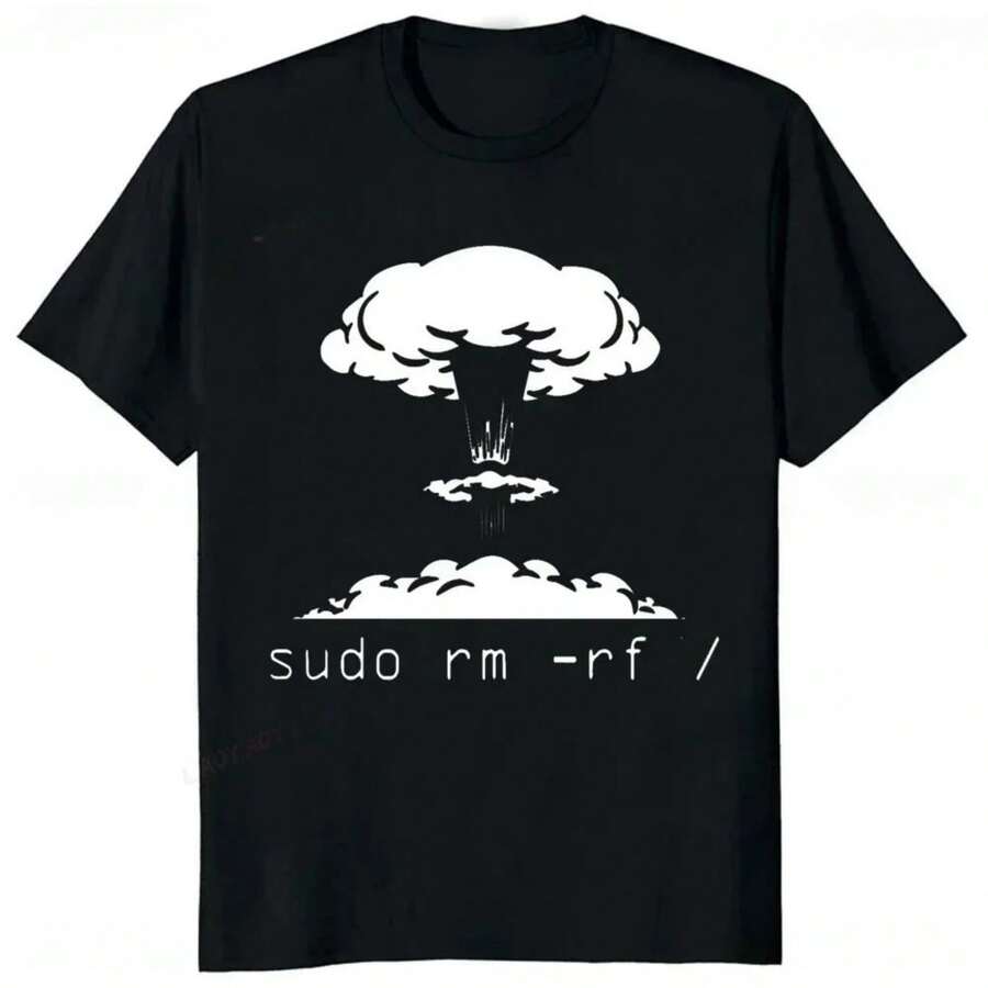 Software Developers, Computer Engineers Y2K Men's And Women's Short Sleeve Interesting Programmers, - Black - View 1