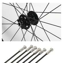 BOALNY BOLANY Bicycle Black Elbow Spokes 283mm/285mm/290mm 2PCS MTB Wheel Set Parts For Mountain Road Bikes 2mm Diameter - Black - View 3
