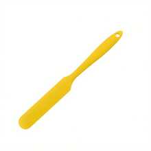 1pc Silicone Spatula Cream Scraper Macaron Colorful Cake Spatula Bread Jam Knife Stirring Tool Non-Stick Baking Tool Material Heat Resistant Multiple Color Options, Silicone Jar Scoop Spoon, Heat Resistant Cake Cream Peanut Butter Scoop Spoon, Batter Mixing Scraper, Non-Stick Bread Spatula, Rubber Kitchen Jar Utensil Stirrer Scraper, Long - Multicolor - View 16