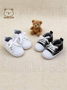 RABEISIR Sepatu Kets Bayi - Putih - View 2