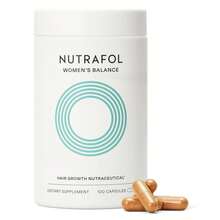 Nutricost Nutrafol Women's Balance Hair Growth Supplements, Ages 45 And Up, Clinically Tested For Visibly Thicker Hair And Scalp Coverage, Dermatologist Recommended - 1 Month Supply - 1 - 查看 2