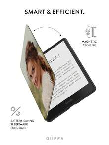 GIIPPA 1pc Customized Photo Kindle Reader Protective Case, With Auto Wake/Sleep Function, Lightweight And Portable, Perfectly Fits And Protects Your Reading Device, Graduation Gift, Holiday Gift, Anniversary Gift, Valentine's Day Gift, Birthday Gift, Wedding Gift - Multicolor - View 3