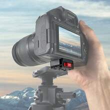 Monitor Quick Release Clamp Plate V Mount Mini Quick Release Board For SLR Camera Tripod Ball Head Monitor LED Light - View 3
