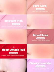 lilybyred Pure Coral Luv Beam Cream Blush Stick 05, Creamy, Dewy, Buildable Natural Flush, Moisturizing And Non-Sticky, Easy To Blend, Korean-Style Beauty, Olive Young Selection, 3.5g/0.12 Oz - 05 - View 4