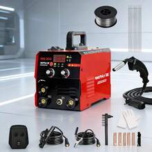 WANSE 3-In-1 Portable Inverter Welder MIG MMA TIG Multifunction For Welding Jobs - A - View 6