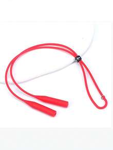 Cuerda antideslizante de silicona para gafas, hebilla ajustable, cuerda antideslizante para deportes de baloncesto, cuerda antideslizante para gafas, cuerda antidespérdicio para gafas, múltiples colores para elegir - Multicolor - Ver 7