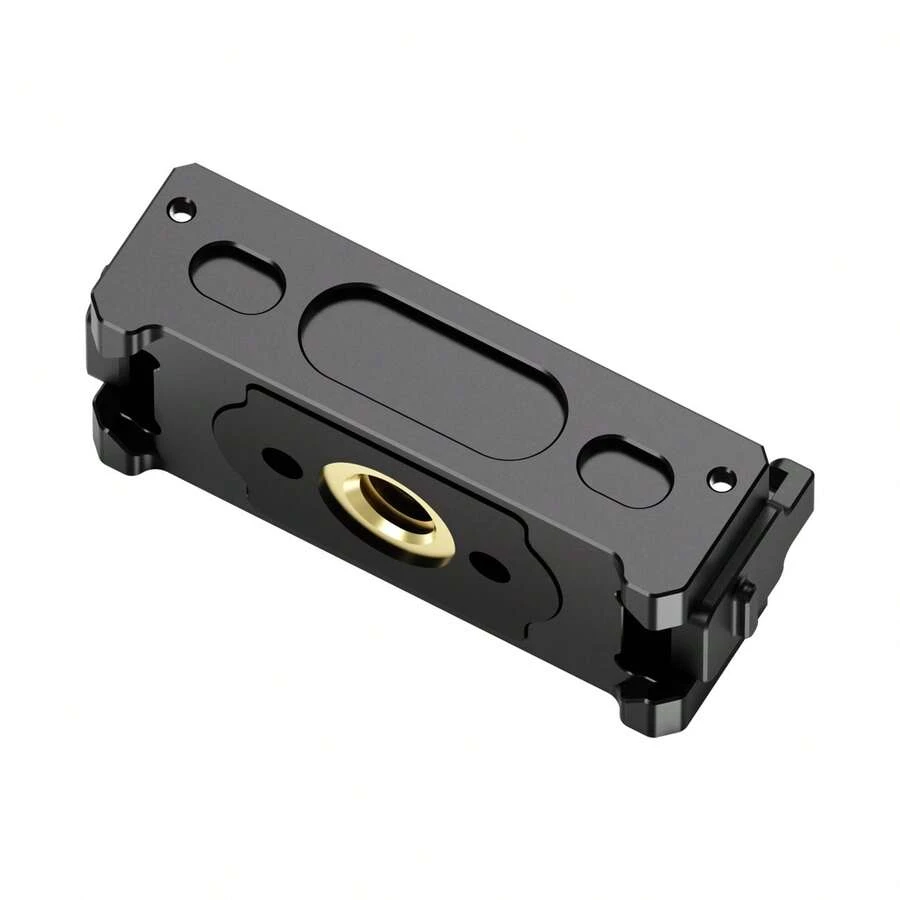 Metall Magnetische Schnellverschluss Basis Halterung Dock mit 1/4" Schraube & ARRI Positionierungslöcher für Insta360 Go Ultra - Übersicht 1